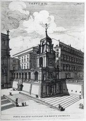 An Entrance Gate to The Vatican, 1696
